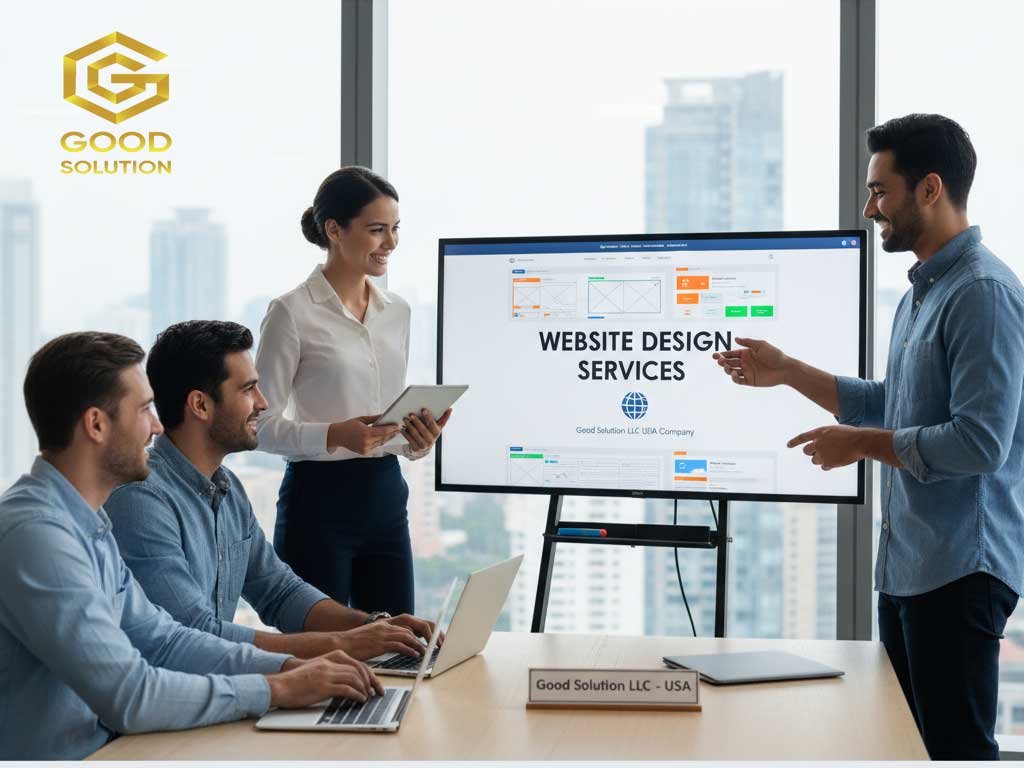 Website Design Services of Good Solution LLC USA Company